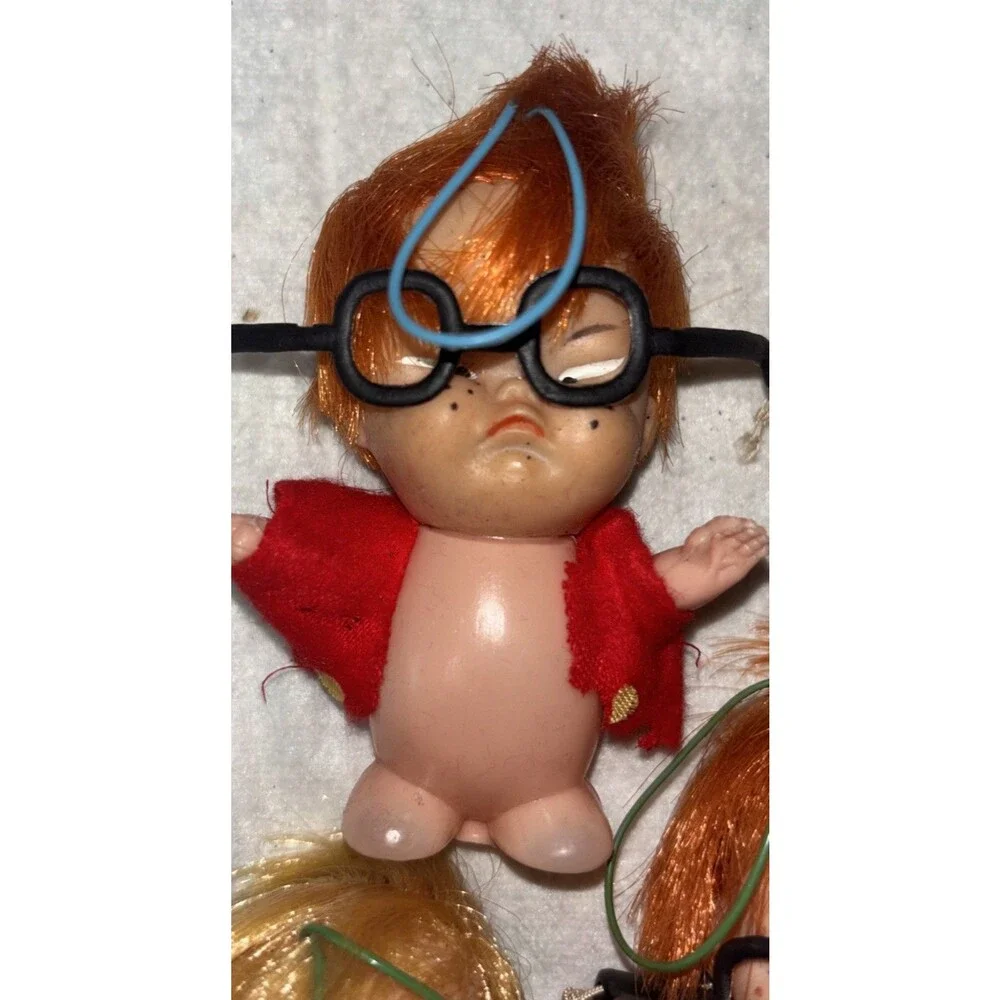 Lot of 3 Vintage 1960’s Moody Cuties Rubber Dolls Happy Smiling SillyCrying Baby